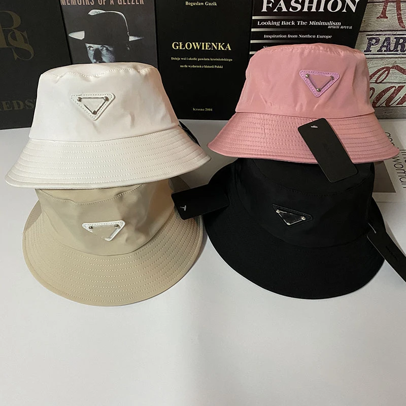 

The new fashion fisherman hat men and women web celebrity stars with the same leisure metal letter sunshade hat big egos hat