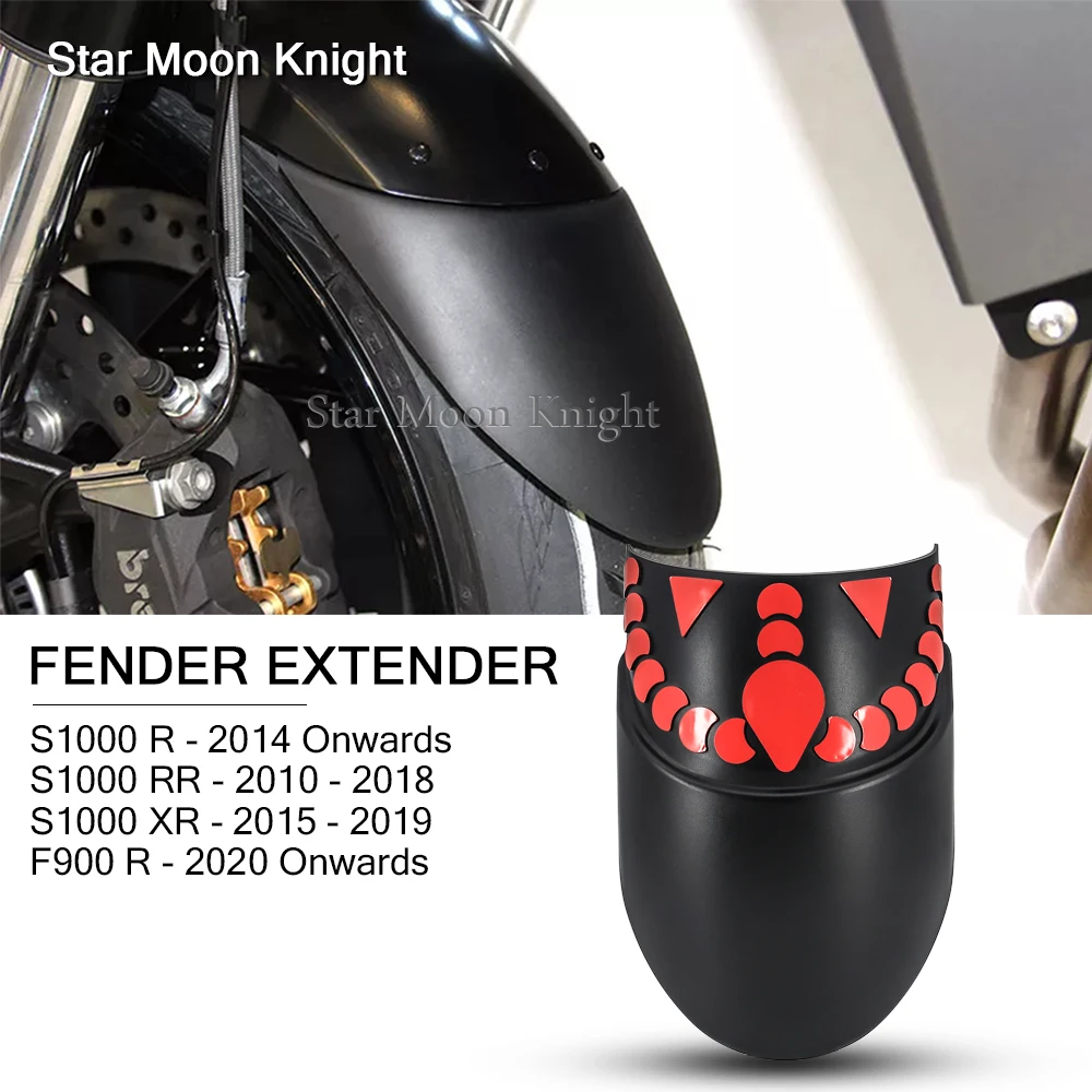 

F 900 R Motorcycle Front Fender Mudguard Rear Extension Extension Fit For BMW F900R S 1000 RR R XR S1000R S1000RR S1000XR