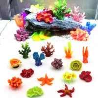artificial coral fish tank ornaments simulation starfish resin reef rock landscape making aquarium decor craft desktop adornment