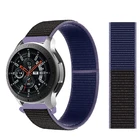 Ремешок для часов 2022 мм, нейлоновый браслет для Samsung Galaxy watch 3 454642 ммactive 2 Gear S3 Frontier Huawei Watch GT 2 2e pro
