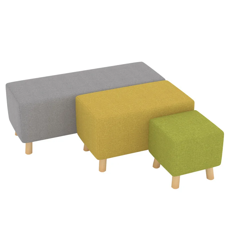 Short Stool Solid Wood Living Room Into The Door To Change Shoes Simple Modern Creative Cloth Sofa Household |
