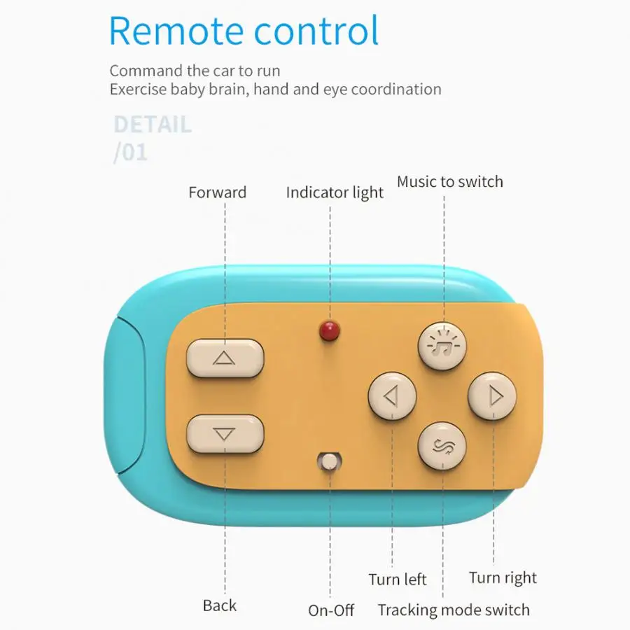1/32 Многофункциональный мультяшный Радиоуправляемый автомобиль милая сова мышь