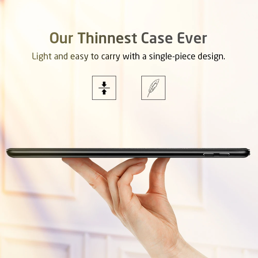 Чехол ESR для iPad Mini 5 Yippee Trifold Smart чехол с функцией автоматического сна/пробуждения легкий чехол с подставкой жесткая задняя крышка для iPad Mini 5