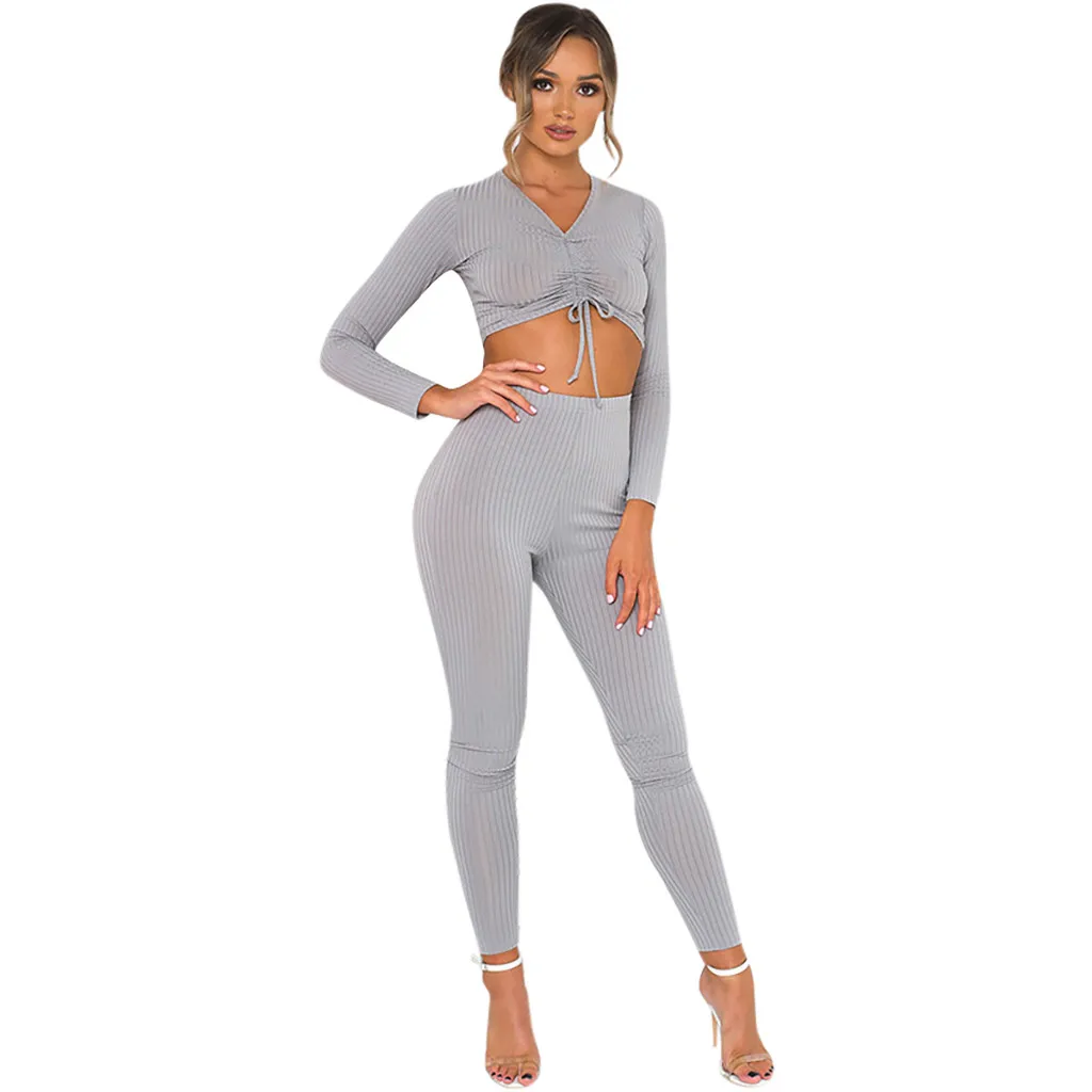 Женский набор для йоги одежда спортзала Омбре бесшовные леггинсы + укороченные