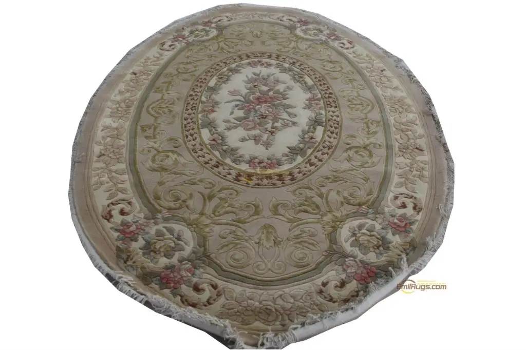 

russian carpet Top Fashion Tapete Details Hand-knotted Thick Plush Savonnerie Rug 6X9 round carpet 3d carpet