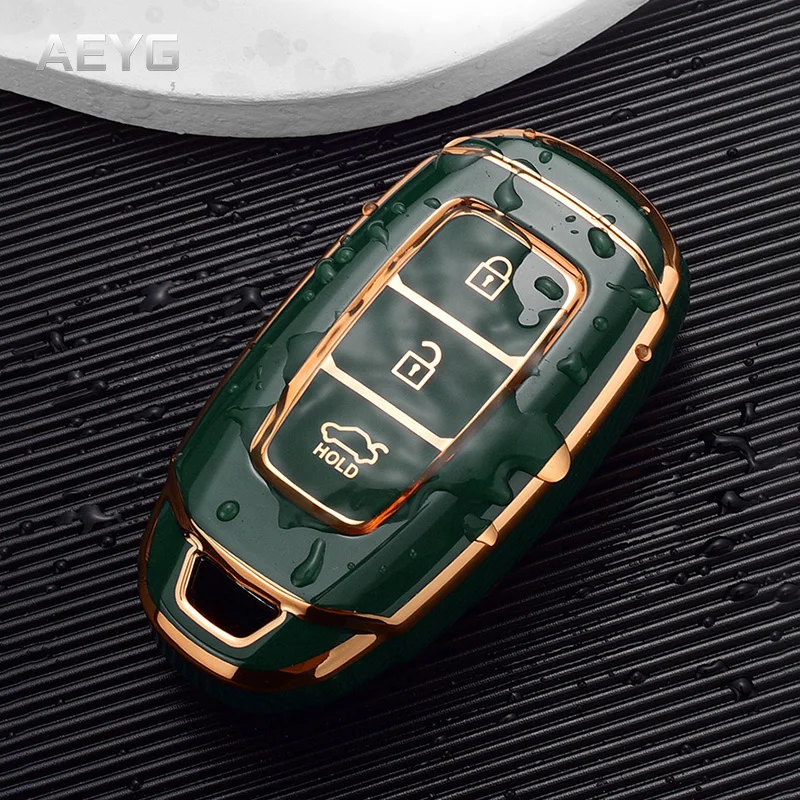 ТПУ чехол для автомобильного ключа с дистанционным управлением Hyundai i30 IX35 Kona Encino