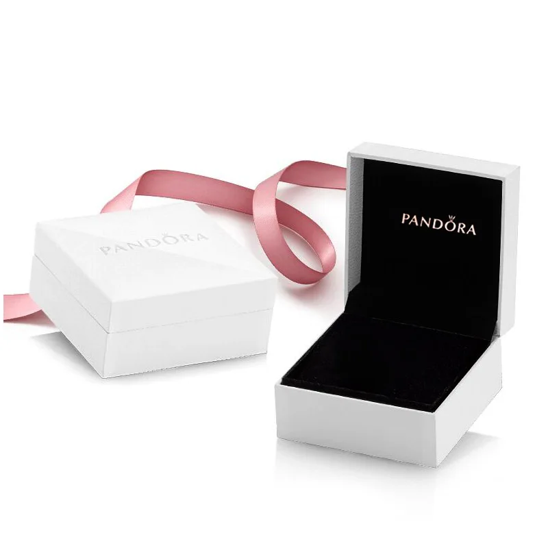 

New Pandora 925 Silver Fashionable T-Bar Double Loop Buckle Snake Bone Chain Bracelet With Free Box