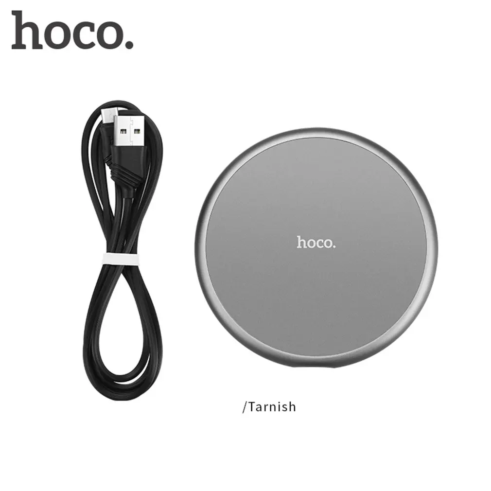 HOCO CW3 беспроводное быстрое зарядное устройство Qi Стандартная зарядка Настольная