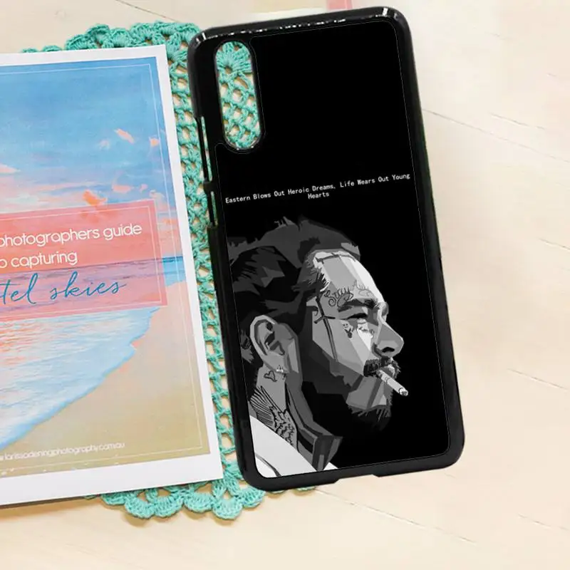 

Post Malone Beerbongs fashion pattern luxury Phone Case funda PC for iPhone 11 12 pro XS MAX 8 7 6 6S Plus X 5S SE 2020 XR