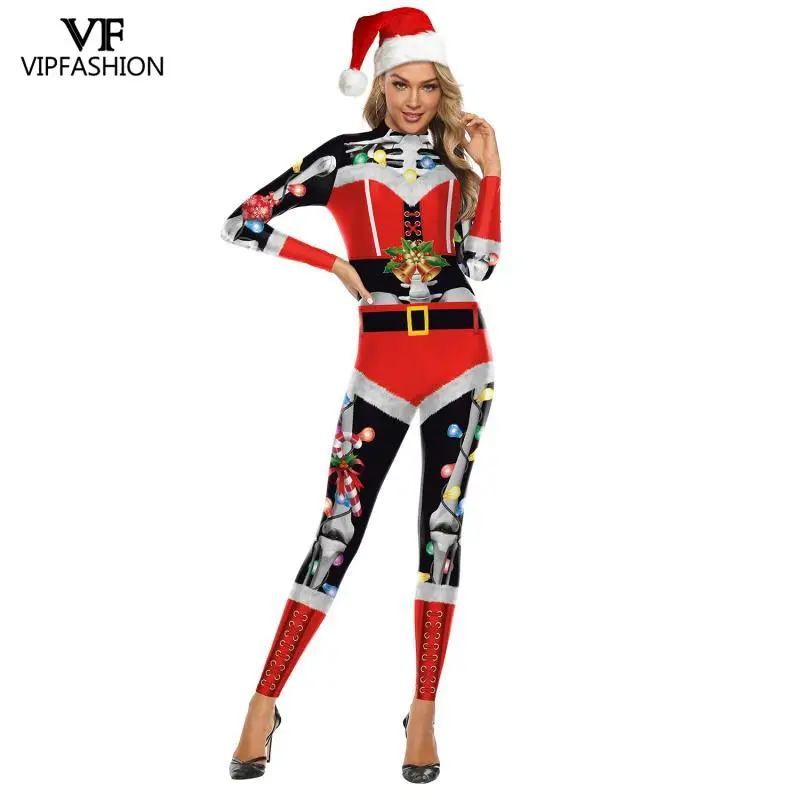 VIP Модная Новое поступление женские рождественские костюмы косплей для