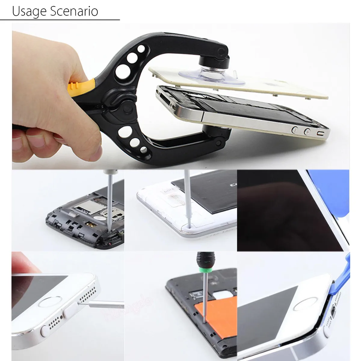 

Separation Clamp Mobile Phone Screen Opening Repair Tools Kit Screwdriver Pliers Set for Tablet PC Disassemble Hand Tool