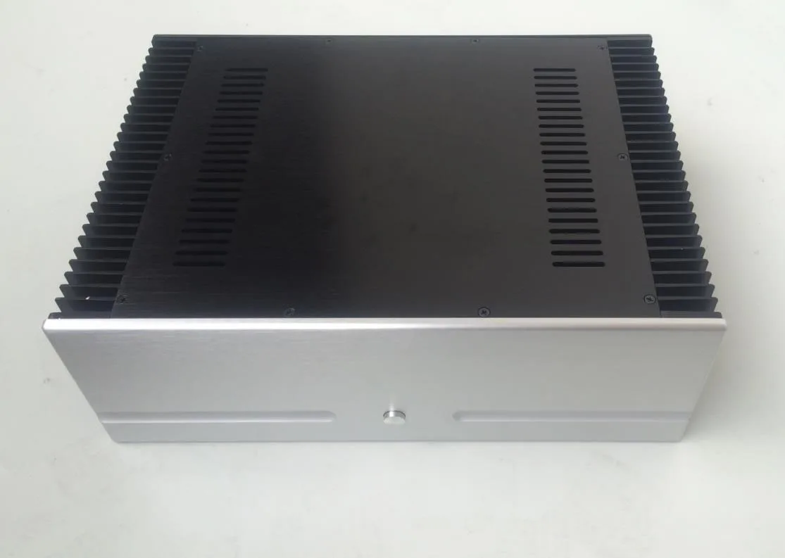 

DIY AMP CASE 430*150*311mm PASS Large Chassis Power Amplifier Chassis All Aluminum Chassis 4315B AMP Enclosure Case DIY Box