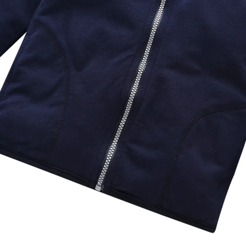 Хлопковые детские комплекты из трех предметов брюки с длинными рукавами куртка