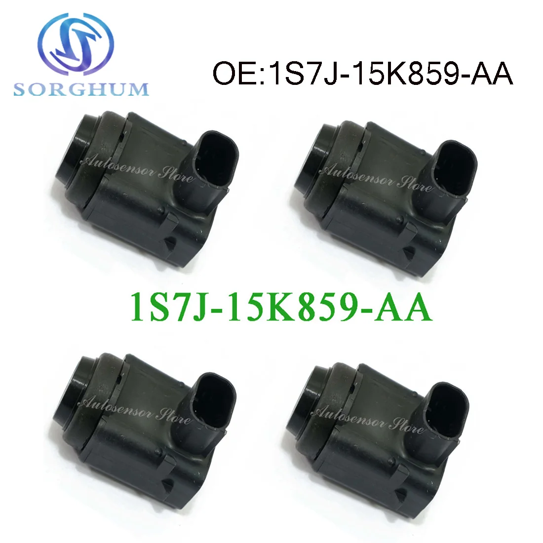 

4pcs PDC Parking Sensor For Ford Focys Fusion Mondeo Transit 1S7J-15K859-AA 0263003227