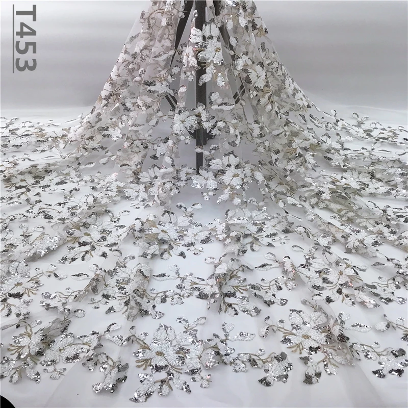 Лиловый фатин кружевная тесьма африканские французские кружева ткани высокого