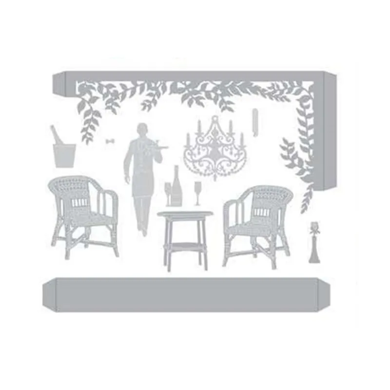 Новинка 2020 г. металлические Вырубные штампы и Скрапбукинг для изготовления