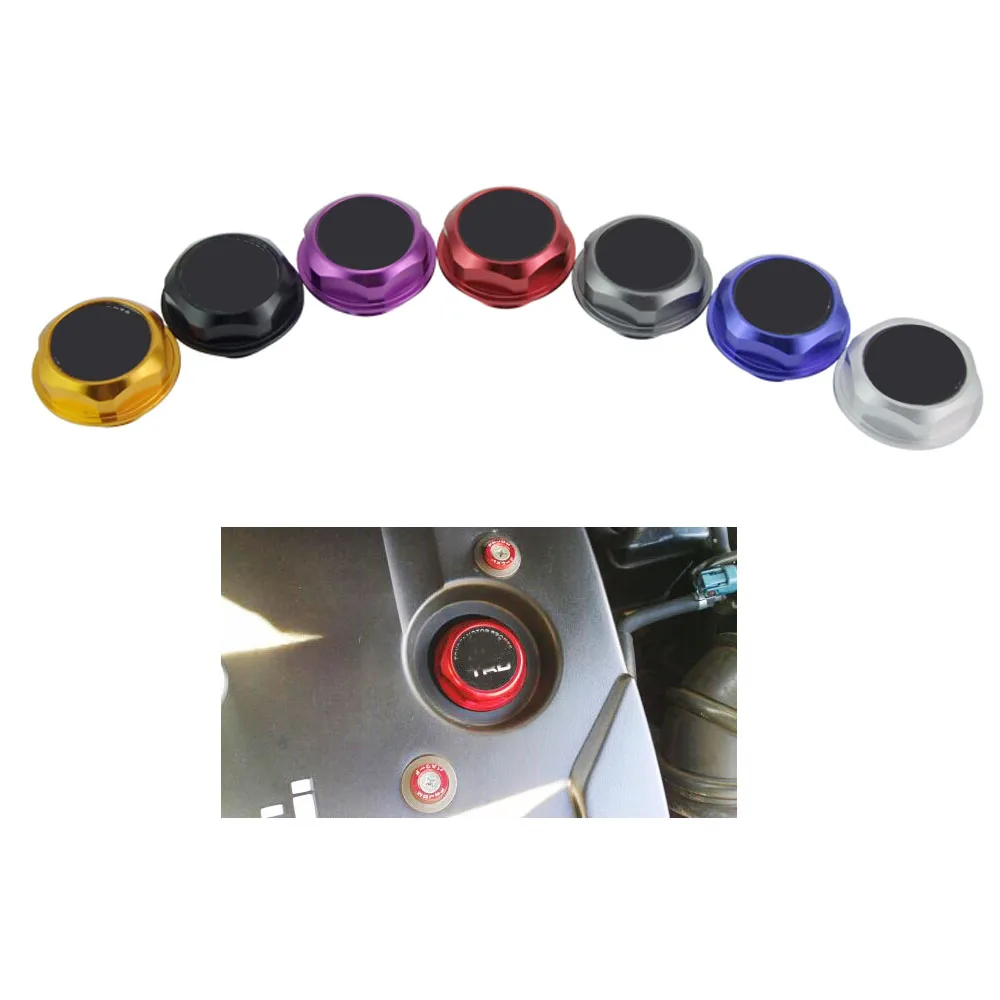 Car Engine Valve Cover Oil Filler Cap Aliuminum Tank Cover For Toyota Camry Corolla Rav4 TRD Highlander Auto Accessories