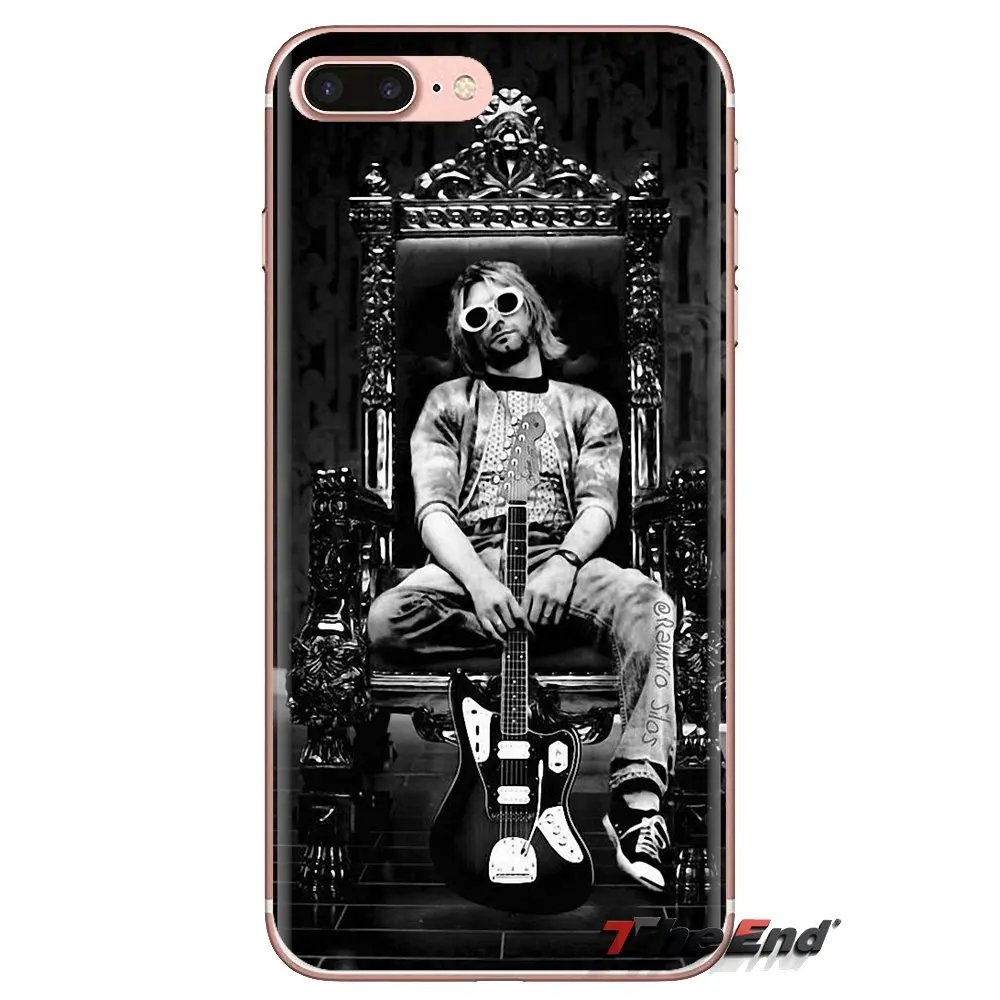 Phone Cover Nirvana Smiley Face Logo Music For iPhone XS Max XR X 4 4S 5 5S 5C SE 6 6S 7 8 Plus Samsung Galaxy J1 J3 J5 J7 A3 A5 |