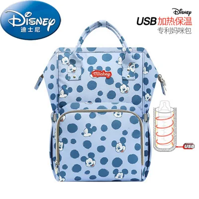 B117 Disney Mummy сумка для подгузников для беременных, дорожный рюкзак, Большая вместительная Детская сумка, сумка для детских подгузников, сумка для ухода за ребенком, изоляционные сумки - Цвет: B117