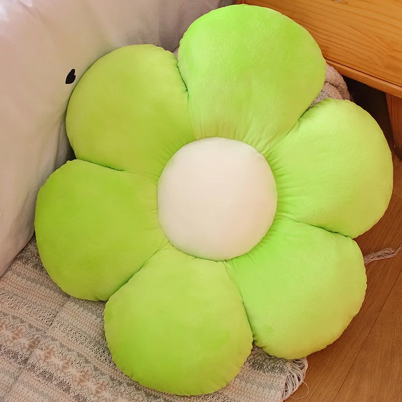 

Colorful Flower Plush Seat Cushion Floor Pillows Sunflower Decorative Tatami Chair Pillow Home Decor Outdoor Garden Cushions