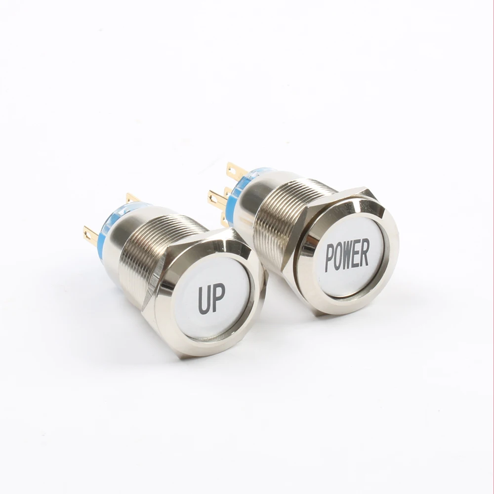 Кнопка для настройки 19 мм металлическая кнопка из нержавеющей стали кольцевая