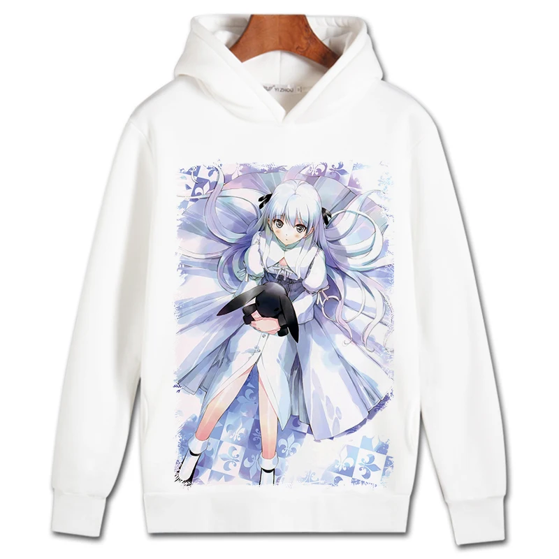 Yosuga no Sora Cosplay Hoodie Kasugano Haruka Hoodies Winter Autumn Fleece Sweatshirts Casual Pullover Costume | Тематическая
