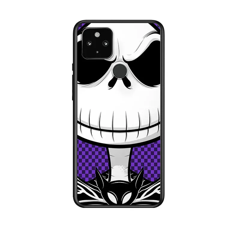 

Halloween Pumpkin for Google Pixel 5 Pixel 4a 5G Pixel 4a Pixel 4 Pixel 4 XL Silicone Soft Black Phone Case Cover