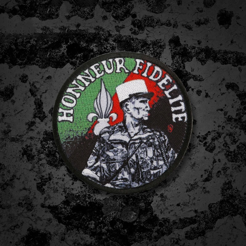 Французские зарубежные легионы нашивки с вышивкой военная верность