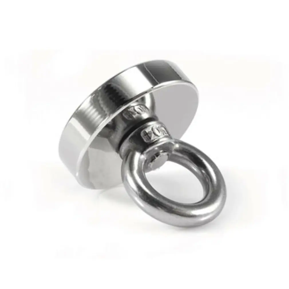 

20/40/80Kg Recovery Magnet A3 Steel Magnet Very Strong Sea Fishing Diving Treasure Hunting Detector Fishing