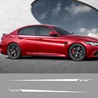 2 шт., автомобильные длинные боковые аксессуары для Alfa Romeo Giulia Giulietta 159 156 MITO Stelvio 147 Sportiva 4C