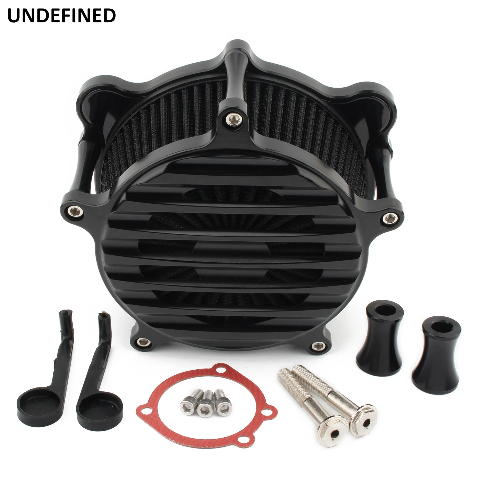 Мотоциклетный черный воздушный фильтр наборы для очистки впускного отверстия