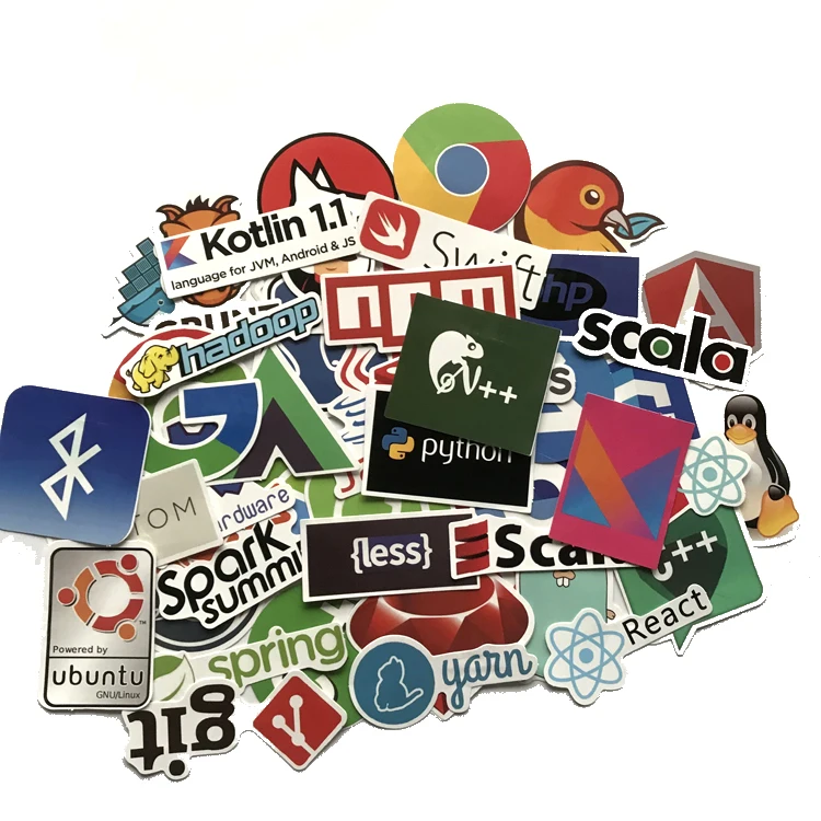 50 шт. Интернет Java JS phr html облачный Docker Биткойн язык программирования приложение