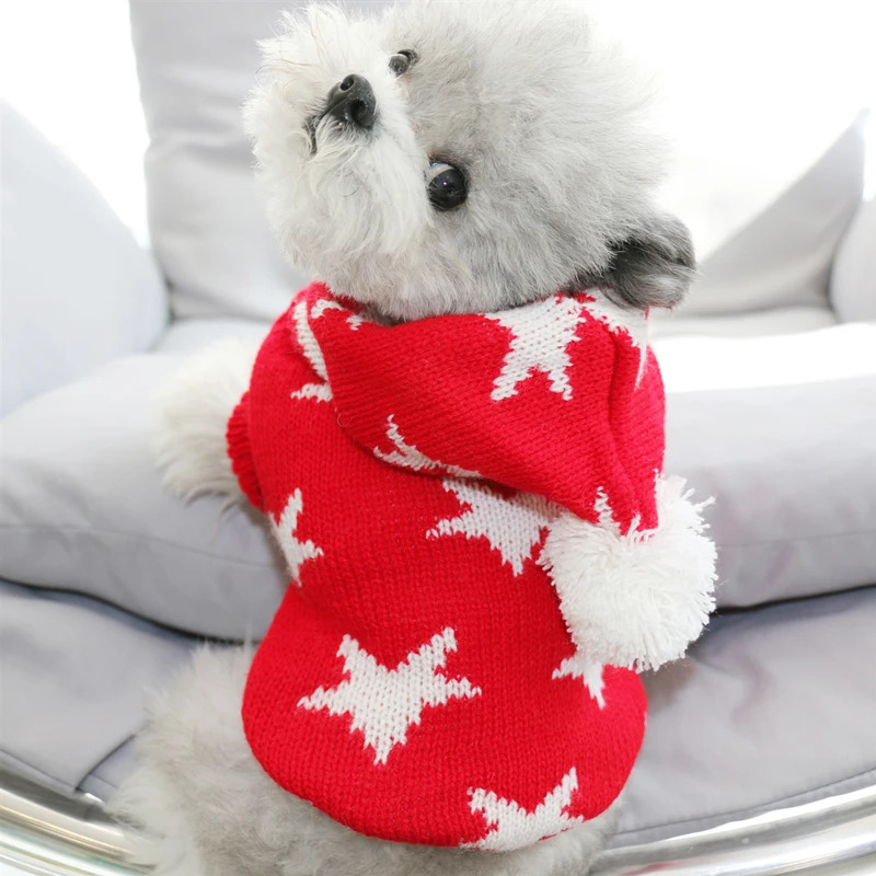 

Одежда для домашних животных для маленьких собак Чихуахуа Йоркширский свитер для собак вязаный свитер для щенков маленький собачий свитер ...