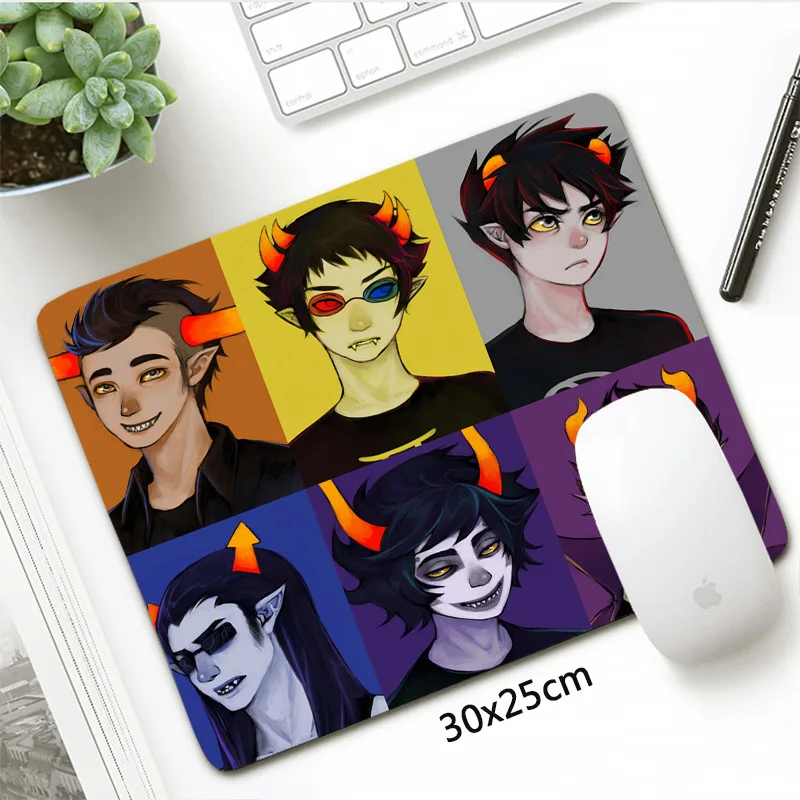 Коврик для мыши с аниме компьютерный геймерский коврик 30x25 см комический игровой