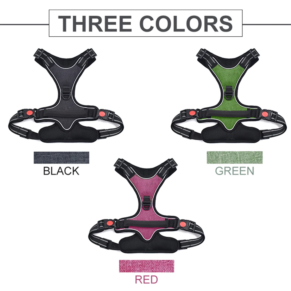 Регулируемый светоотражающий жилет для домашних животных воздухопроницаемая