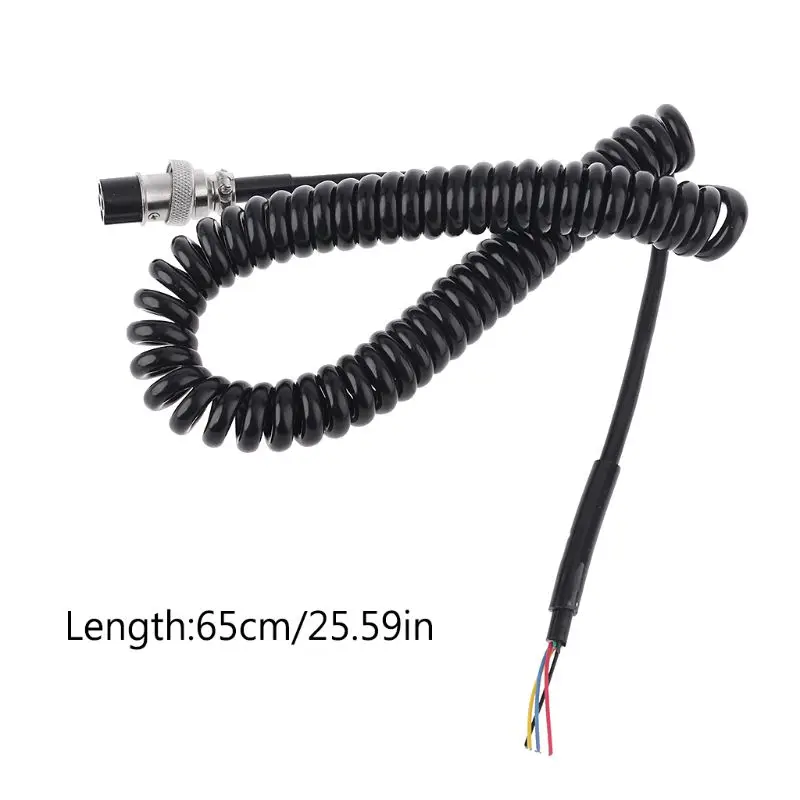 

Durable CB Radio Speaker Mic Microphone 4 Pin Cable for Cobra PR550 PR3100 PR4000 MRHH100 Car Walkie Talkie