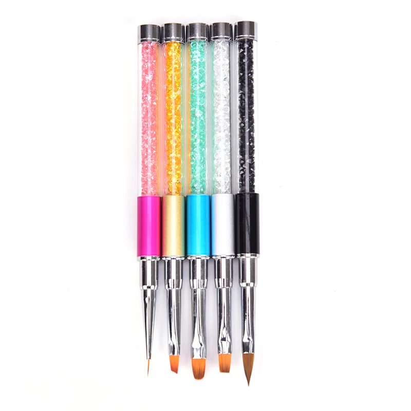 Линия цветок ручка Раскрашивание дизайн акриловый гель для ногтей кисти дизайна