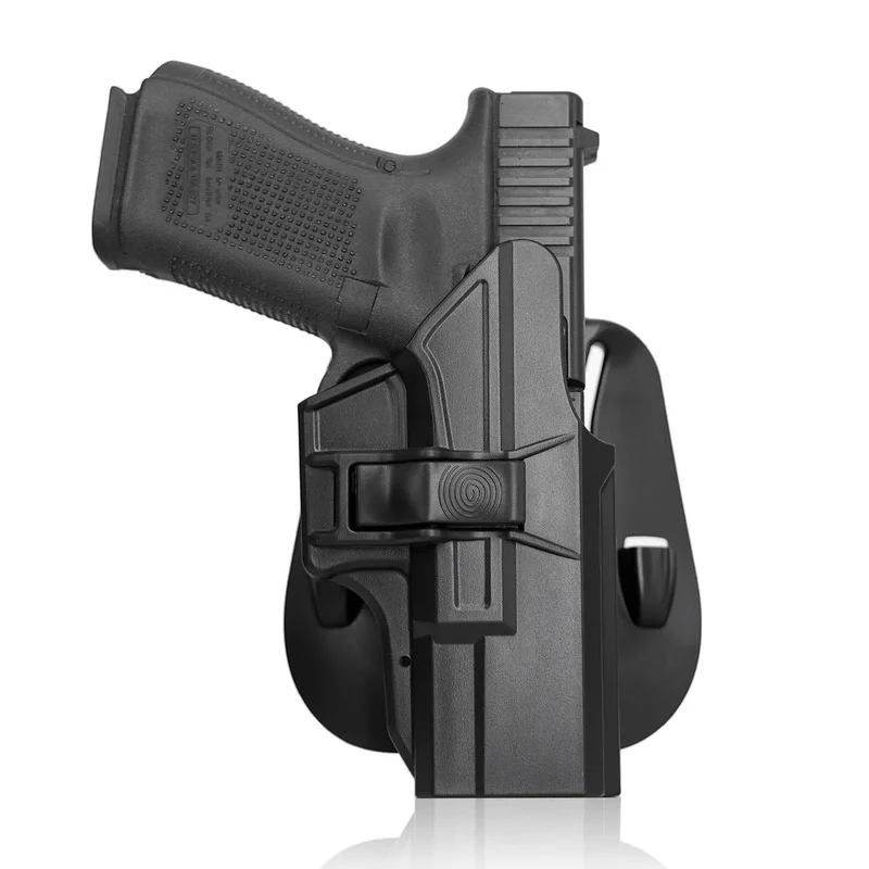 

TEGE USA Hot Selling Glock 19 23 32 Gun Holster Matched Paddle Attachment 60 Degree Rotatable Adjusting Gun Bag