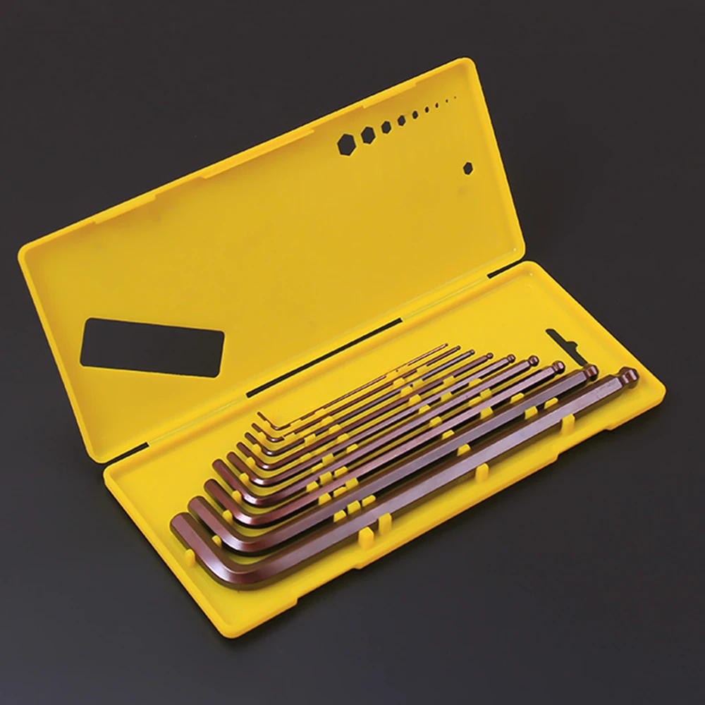 

Набор шестигранных гаечных ключей, 1,5-10 мм, 9 шт.