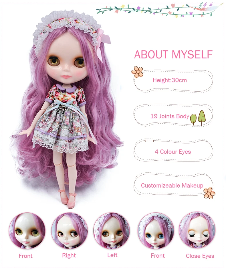 Куклы блайз Нео-кукла NBL индивидуальные блестящие лицо,кукла блайз 1/6 BJD кукла на шарнирах Ob24 кукла blyth для девочек, игрушки для детей куклы бжд NBL03