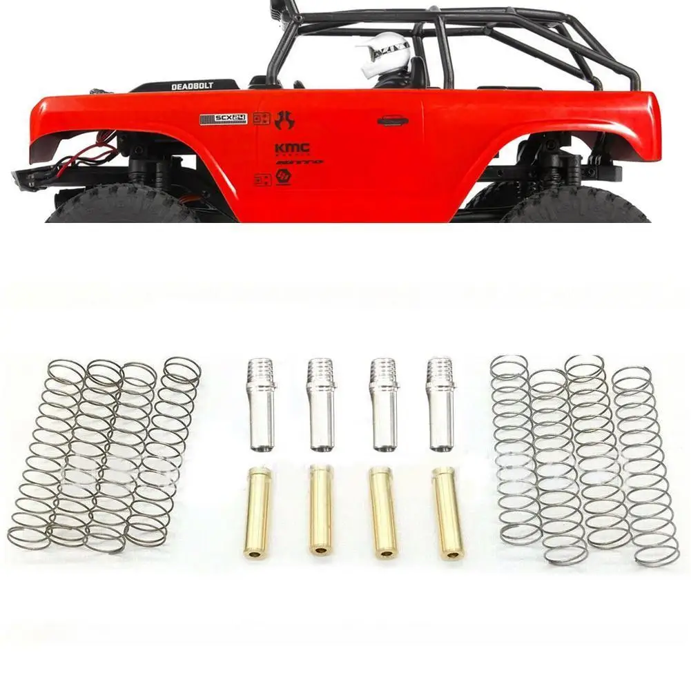

Double-tube Impact Damping Upgrade Kit Axial SCX24 1:24 Scale Crawler Bulldozer