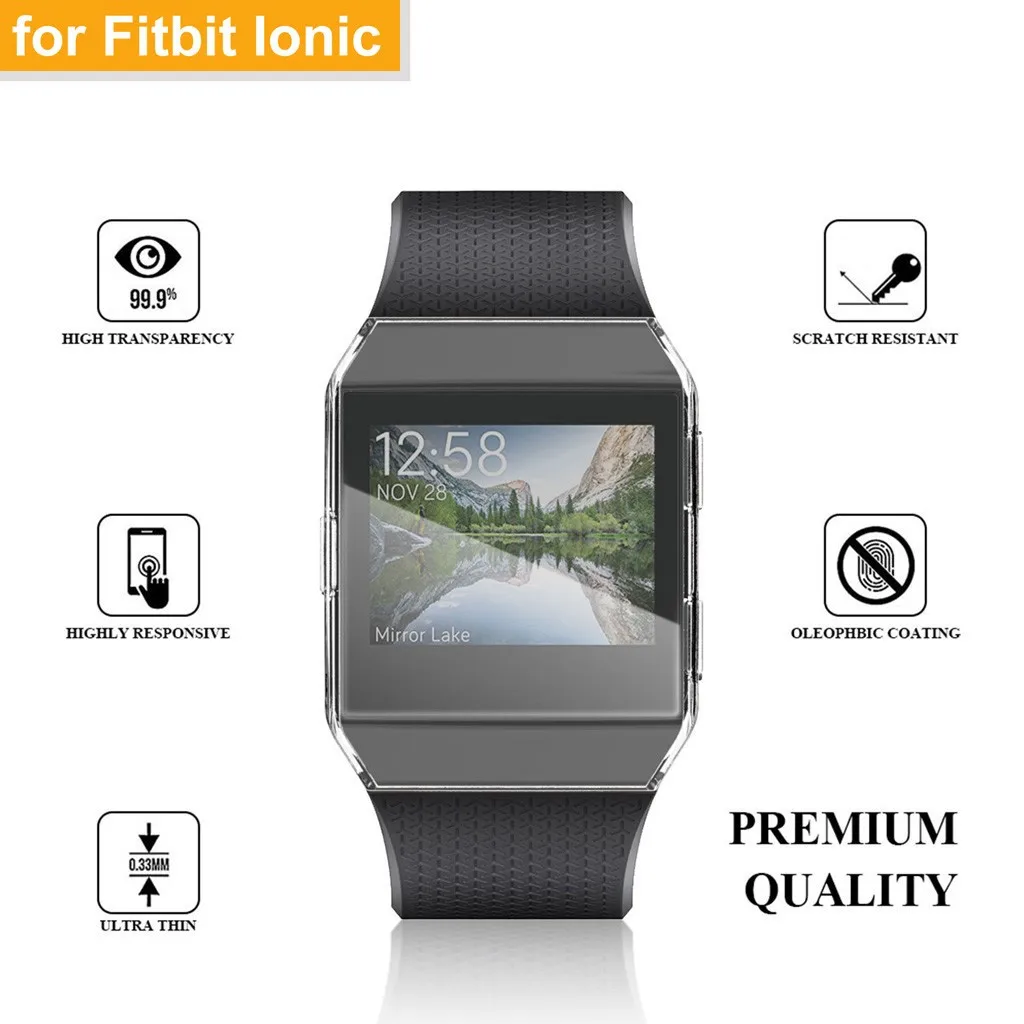 Комплект защитных чехлов 15 #3 шт. для Fitbit ионный Мягкий силиконовый чехол