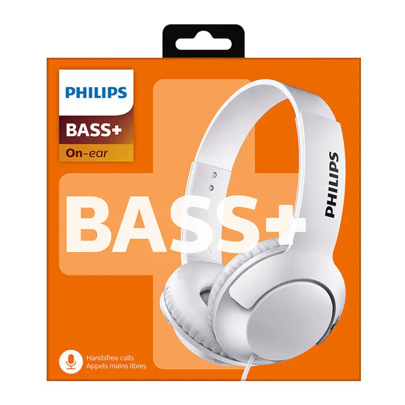 Профессиональные басовые наушники Philips SHL3075 с проводным управлением, ремень шума, стиль для Samsung Galaxy S8/S9/S9 Plus