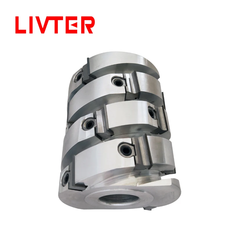 barato Frete Grátis Espiral Plaina Helicoidal Máquina De Trabalhar Madeira Lâmina Jointer Plaina Cutterhead Eixo Moldador Cortador Cabeça