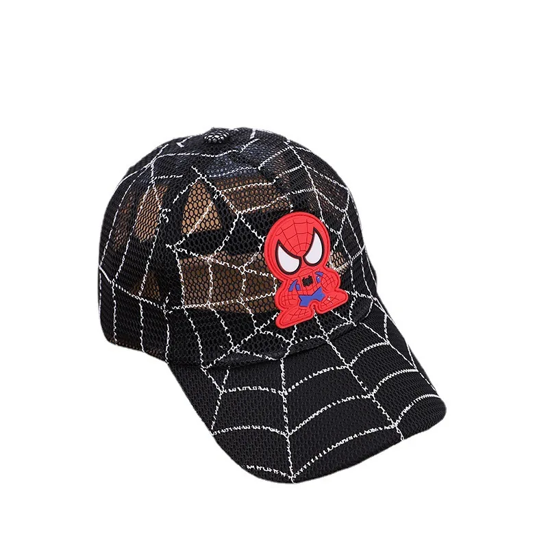 

Disney Marvel Spider-Man Children's Net Yarn Cap Cap Sun Breathable Baseball Cap Birthday Gifts