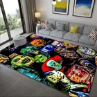 Напольные коврики с героями Хэллоуина, мягкие коврики с ужасным фильмом для спальни, гостиной, напольный коврик, Нескользящие коврики, коврики для любителей фильмов
