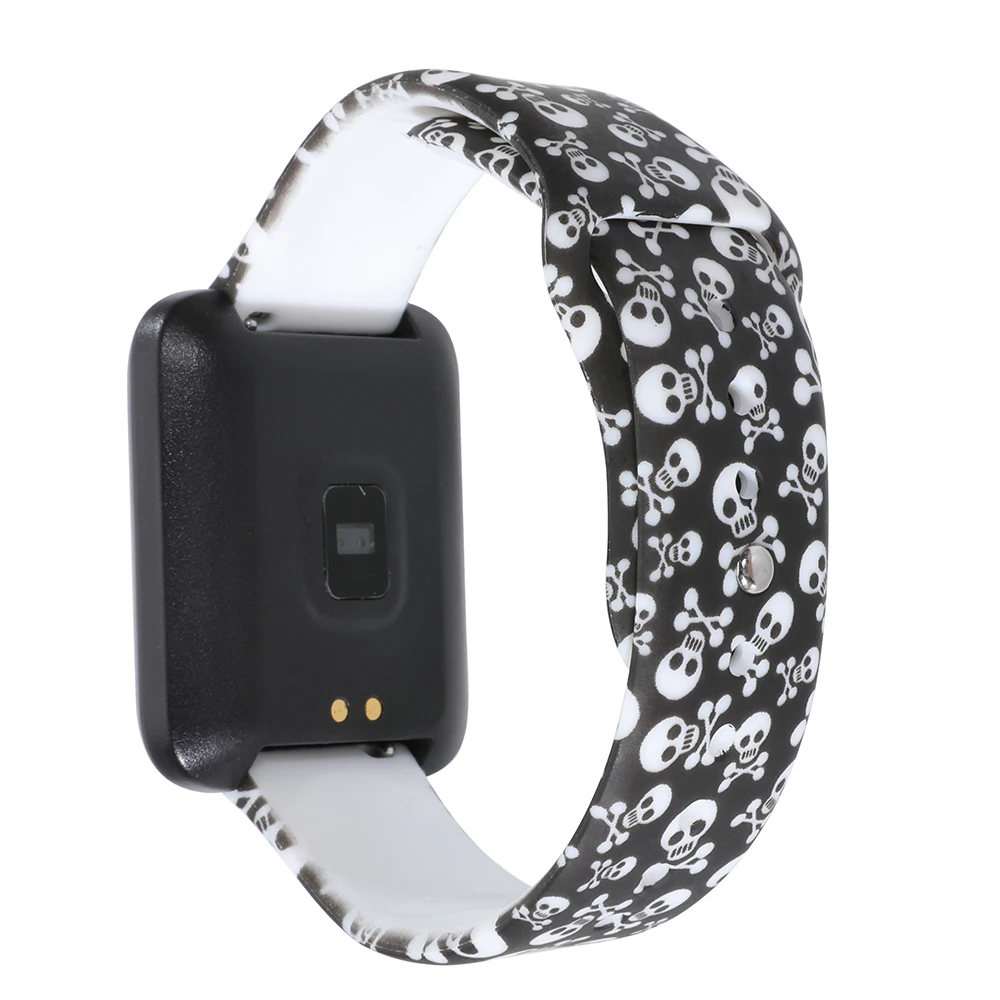 Сменный ремешок для часов 18 мм 20 22 Amazfit Pace Smartwatch/ Stratos Smartwatch/Ticwatch Pro печать
