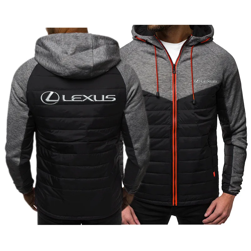 

2021 New Mens Hoodies Casual Hoodey Spring Autumn Lexus Car Logo Sportswear Male Cardigan Jacket Sweatshirt Hip Hop Coats