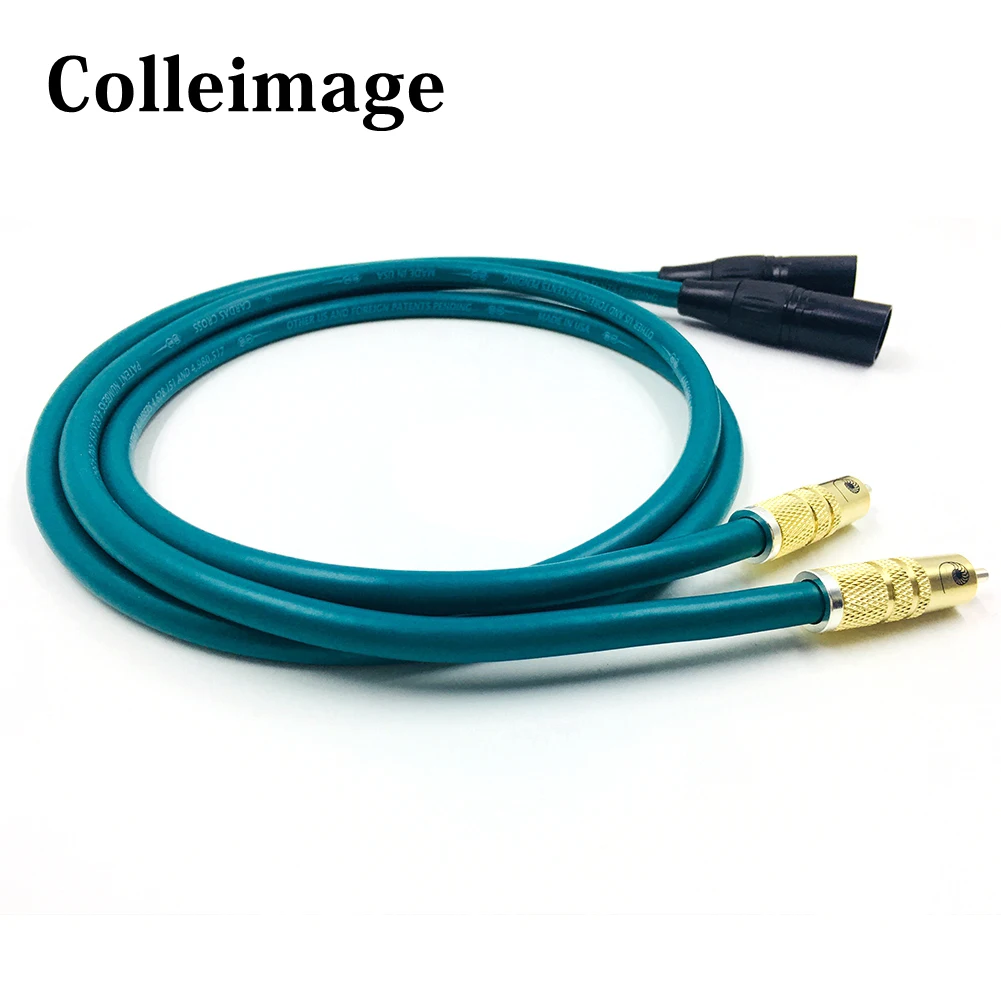 HiFi аудио 2 RCA штекер XLR Мужской Соединительный кабель HIFI 3 Pin Hi-end усилитель CD к