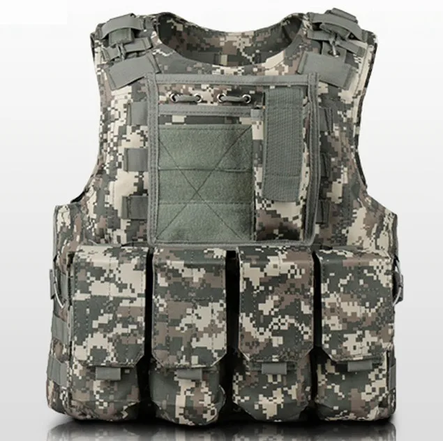 Тактический жилет, военная техника, штурмовой Жилет Molle Airsoft, верхняя одежда, охотничий Камуфляжный жилет, боевой жилет